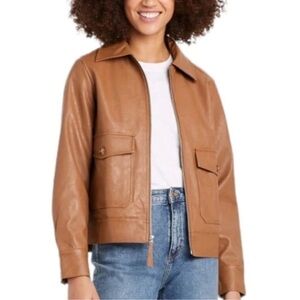 Universal Thread Brown Leather Jacket